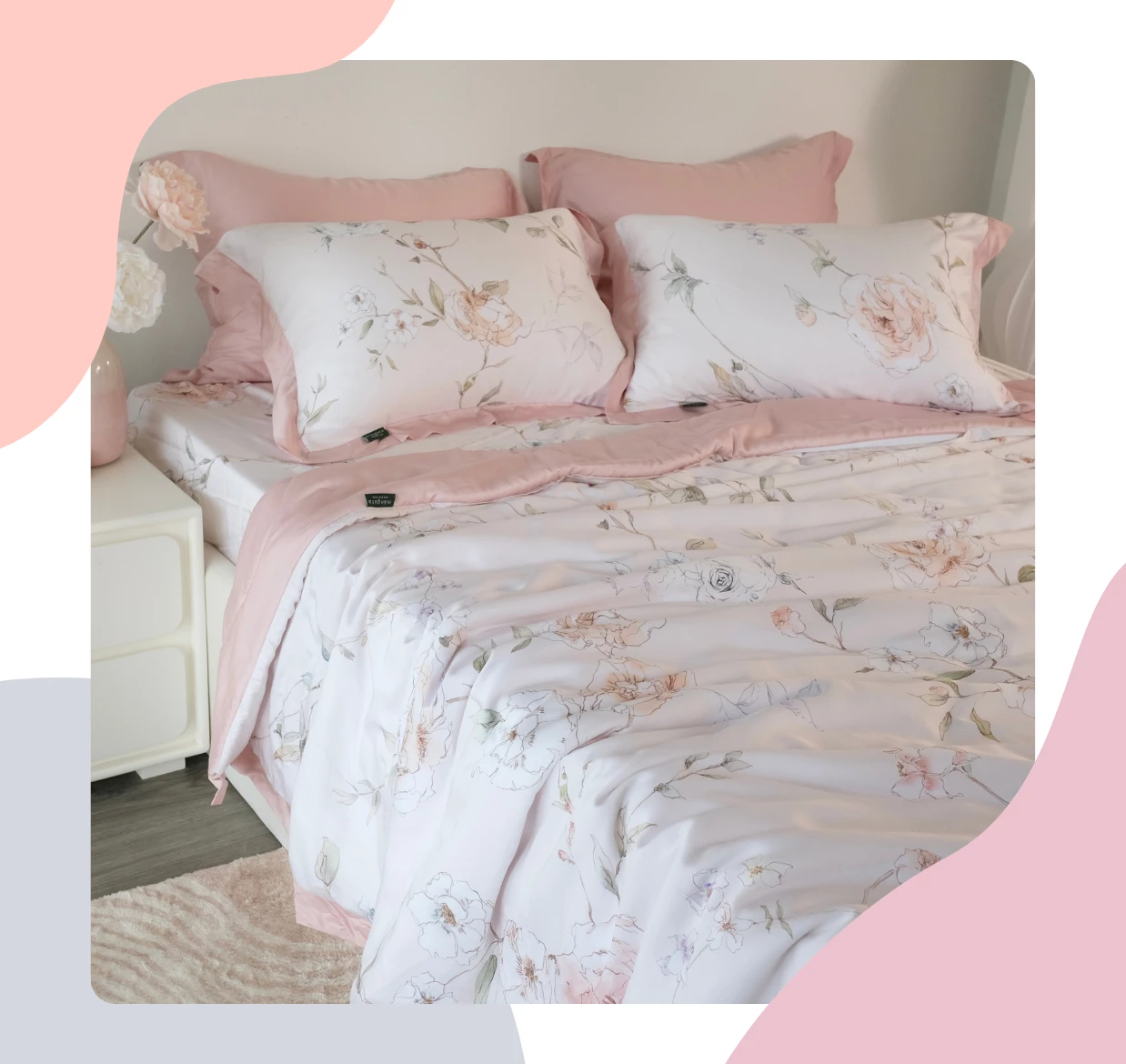 BST Tencel 60s hoạ tiết