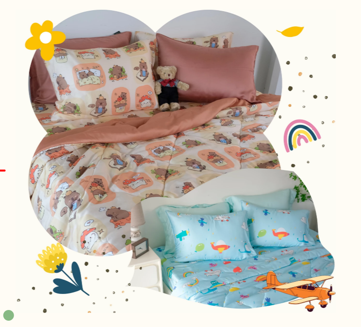 BST chăn ga gối cho bé